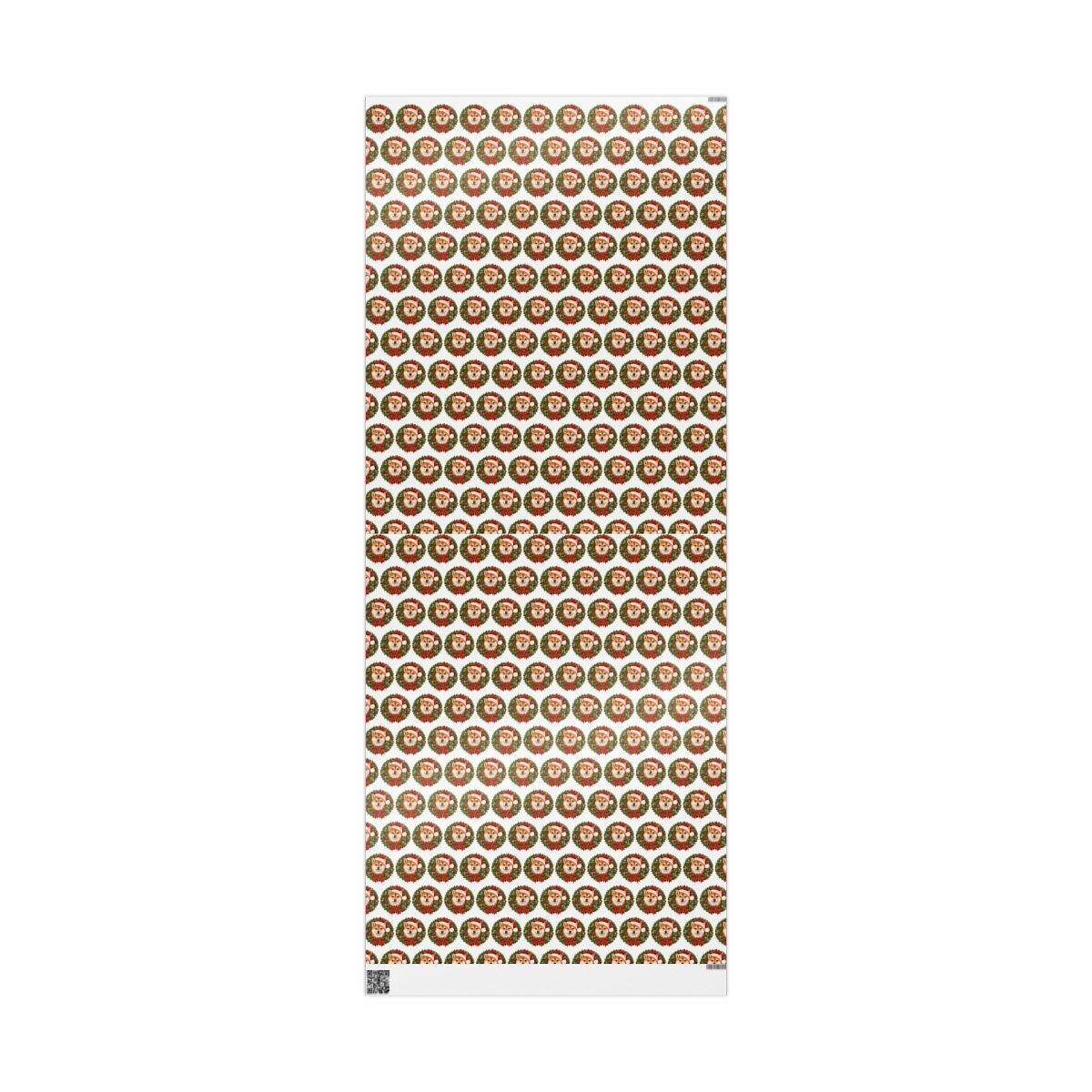 Red Shiba Inu Christmas Wrapping Paper, Holiday Gift Wrap for Shiba Lovers