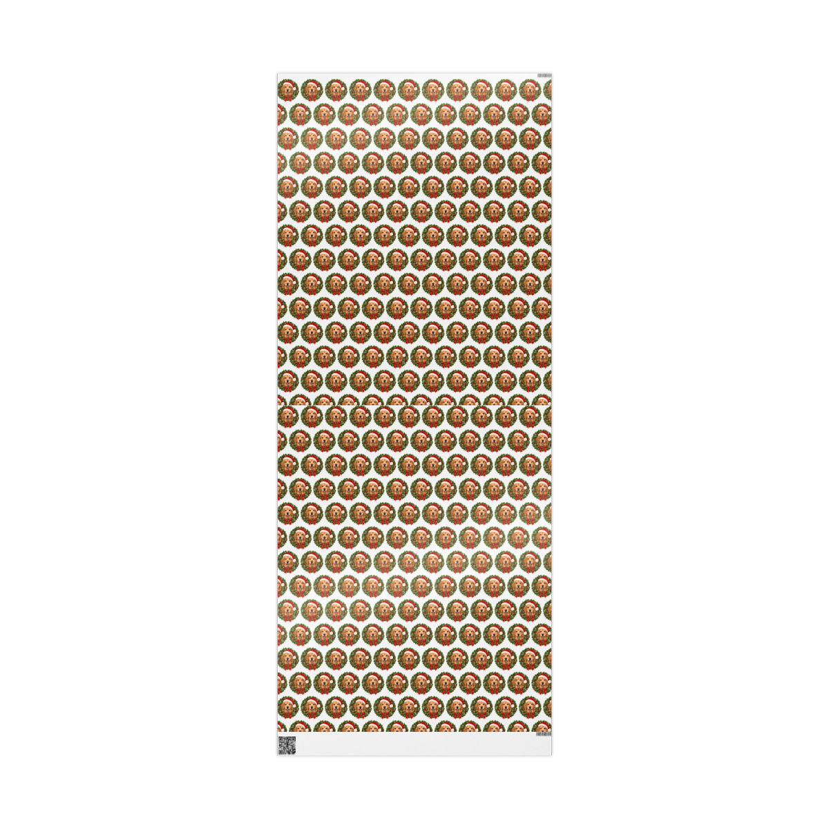 Golden Retriever Christmas Wrapping Paper, Holiday Gift Wrap for Golden Retriever Lovers