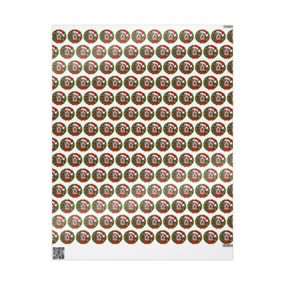 Pitbull Christmas Wrapping Paper, Holiday Gift Wrap for Pit Bull Lovers and Dog Moms