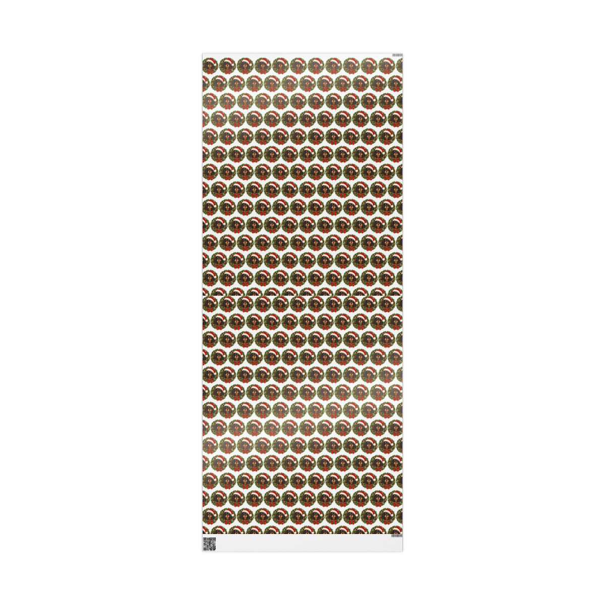 Black and Tan Cavalier Christmas Wrapping Paper, King Charles Spaniel Gift Wrap for Dog Lovers