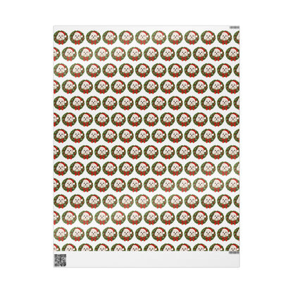 Maltese Christmas Wrapping Paper, Holiday Gift Wrap for Maltese Lovers and Dog Moms