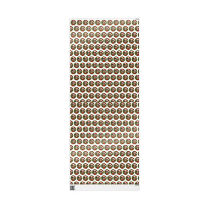 Australian Cattle Dog Christmas Wrapping Paper, Blue Heeler Gift Wrap, Dog Lover Holiday Paper