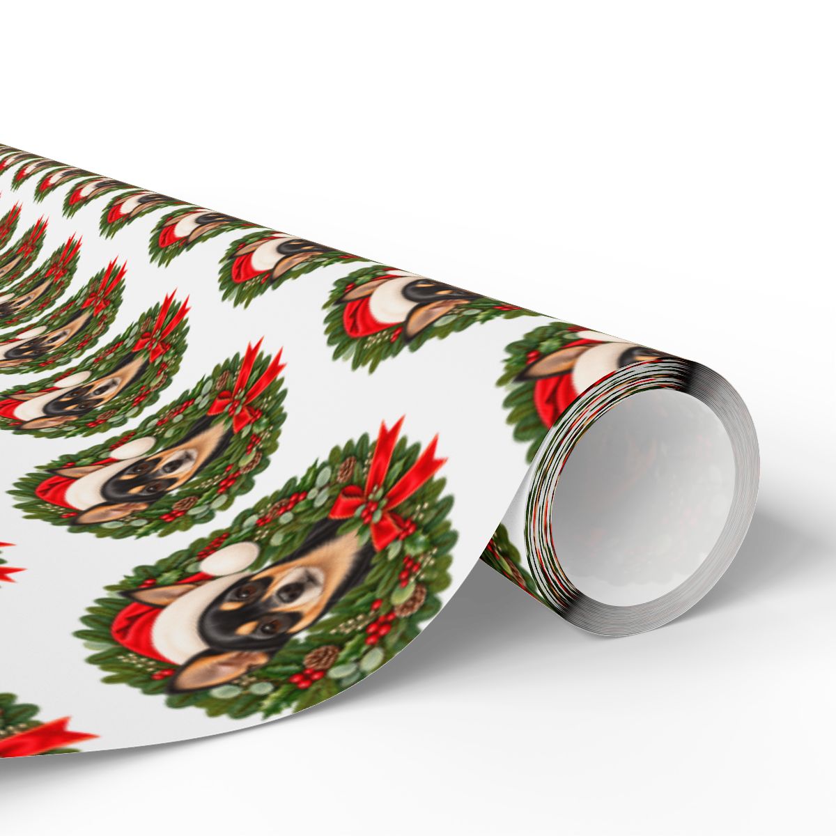 Black Chihuahua Christmas Wrapping Paper, Holiday Gift Wrap for Chihuahua Moms and Dog Lovers