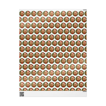 Cocker Spaniel Christmas Wrapping Paper, Holiday Gift Wrap for Cocker Spaniel Lovers, Dog Moms