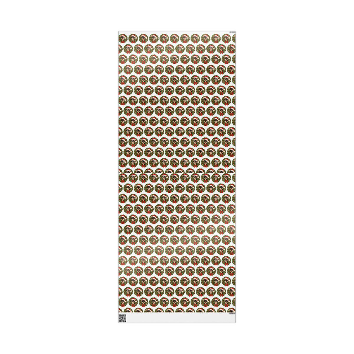 Black Chihuahua Christmas Wrapping Paper, Holiday Gift Wrap for Chihuahua Moms and Dog Lovers
