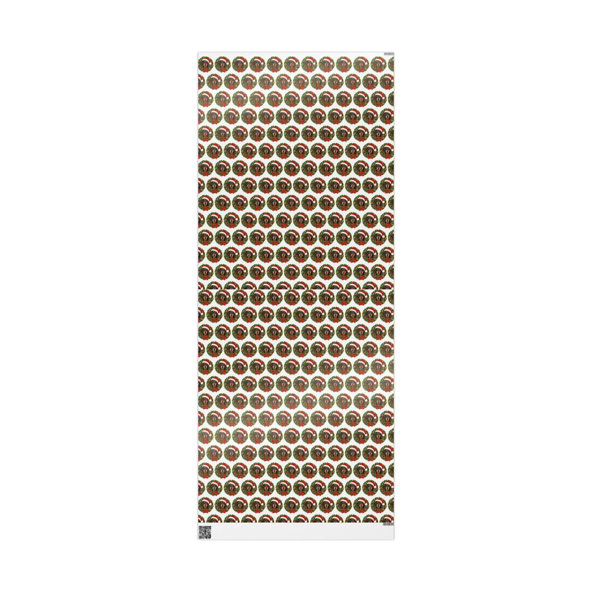 Black and Tan Dachshund Christmas Wrapping Paper, Doxie Gift Wrap for Dog Lovers