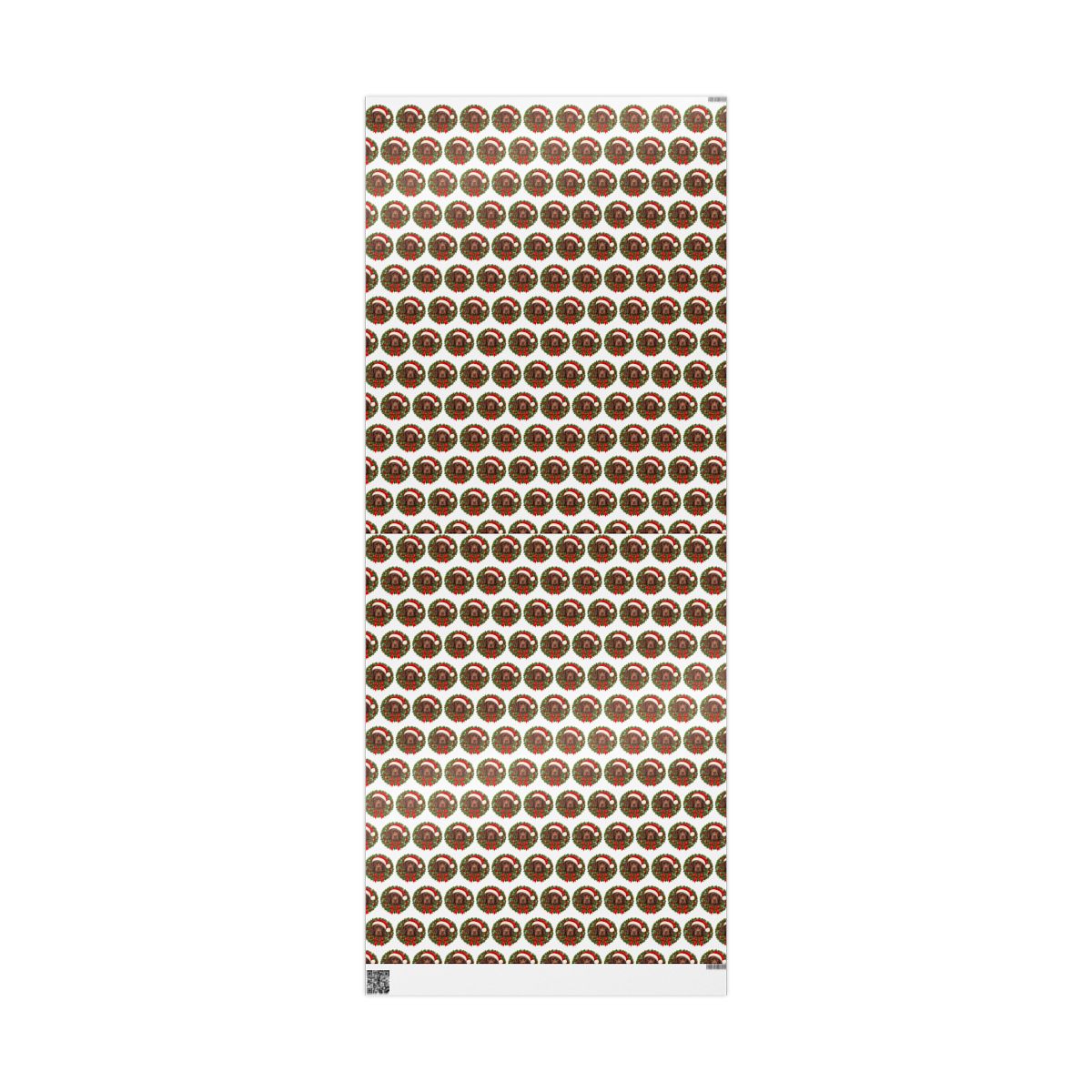 Chocolate Labrador Christmas Wrapping Paper, Holiday Gift Wrap for Lab Lovers and Dog Moms