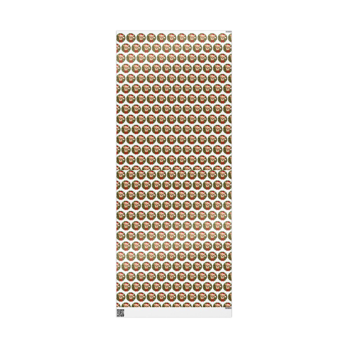 Tan Chihuahua Christmas Wrapping Paper, Holiday Gift Wrap for Chihuahua Moms and Dog Lovers