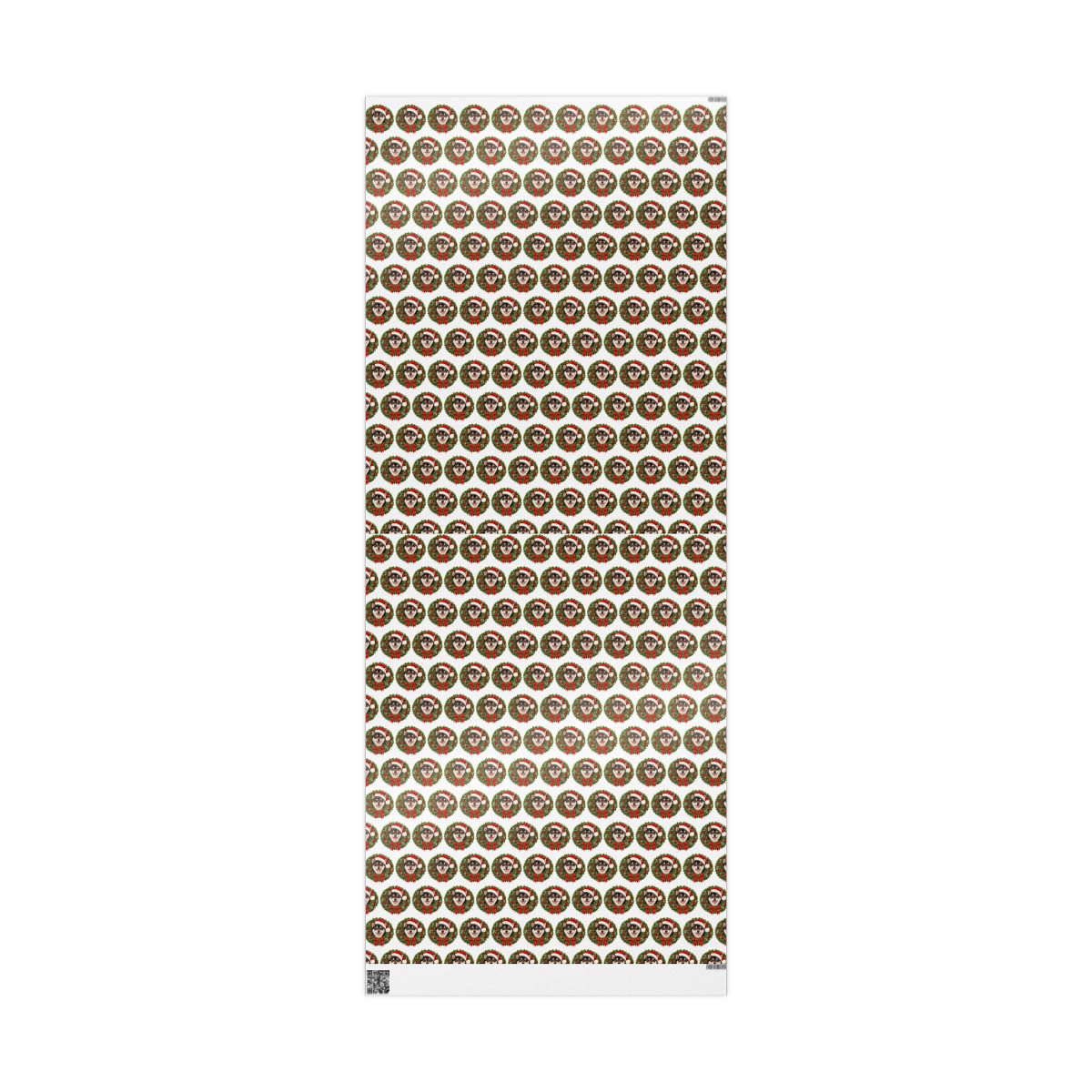 Black Shiba Inu Christmas Wrapping Paper, Holiday Gift Wrap for Shiba Lovers and Dog Moms