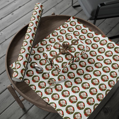 Maltese Christmas Wrapping Paper, Holiday Gift Wrap for Maltese Lovers and Dog Moms