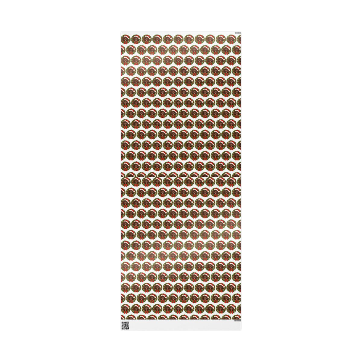 Brown Portuguese Water Dog Christmas Wrapping Paper, Holiday Gift Wrap for Portie Lovers