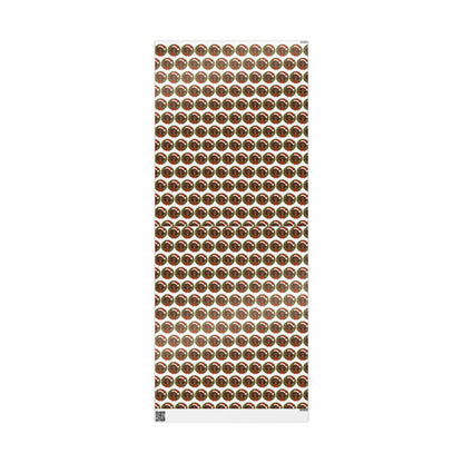 Brown Portuguese Water Dog Christmas Wrapping Paper, Holiday Gift Wrap for Portie Lovers